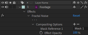 compositing options